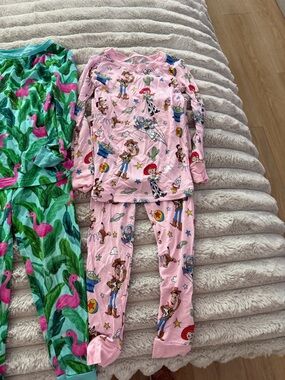 Little Sleepies Pajamas and 1 Dress bundle.  3T